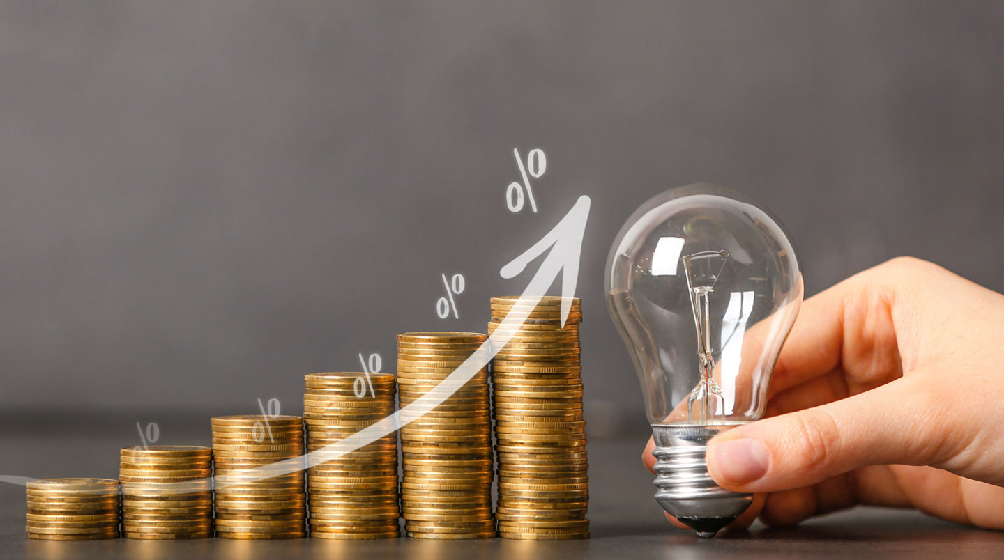 Graphique illustrant la hausse du prix de l'électricité pour les entreprises françaises entre 2020 et 2024